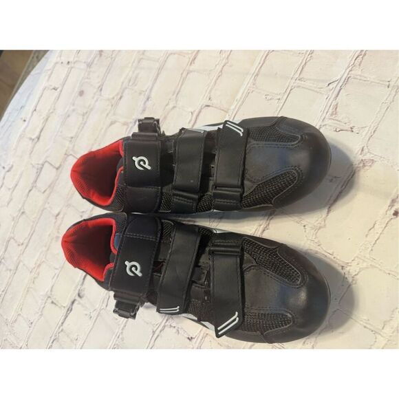 Peloton Men's Size 9.5 Cycling Shoes Black Classic Clip In For Exercise Bike - Picture 8 of 12